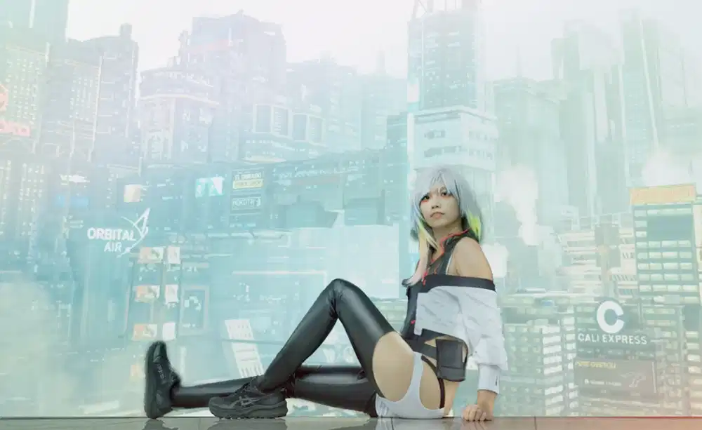 Lucy Kushinada from Cyberpunk: Edgerunners cosplay — photo 4 of 6