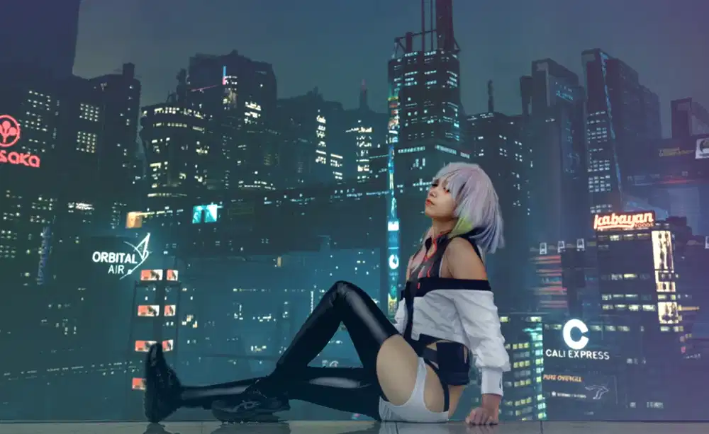 Lucy Kushinada from Cyberpunk: Edgerunners cosplay — photo 5 of 6